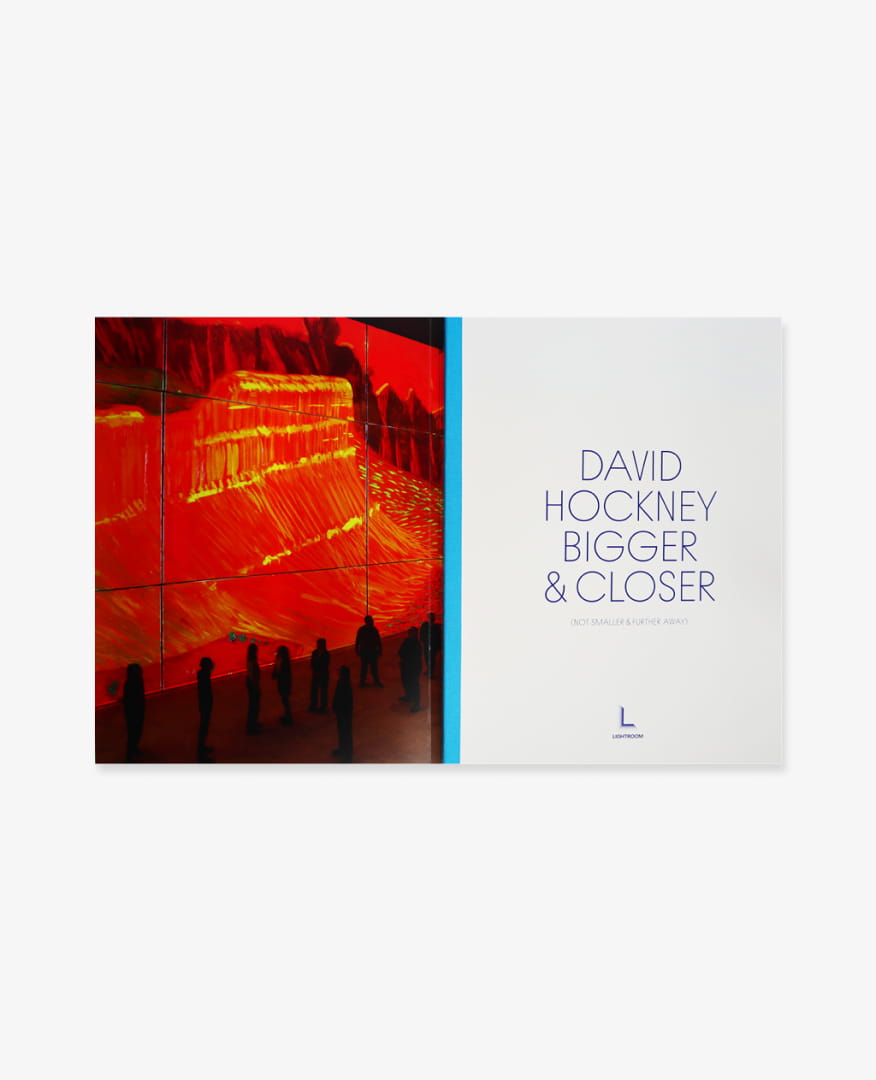 David Hockney: Bigger & Closer (not smaller & further away)