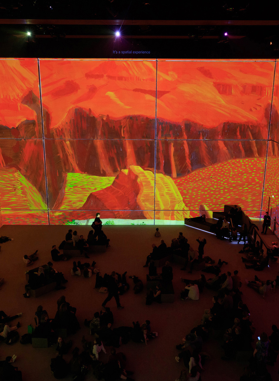 David Hockney: Bigger & Closer (not smaller & further away)